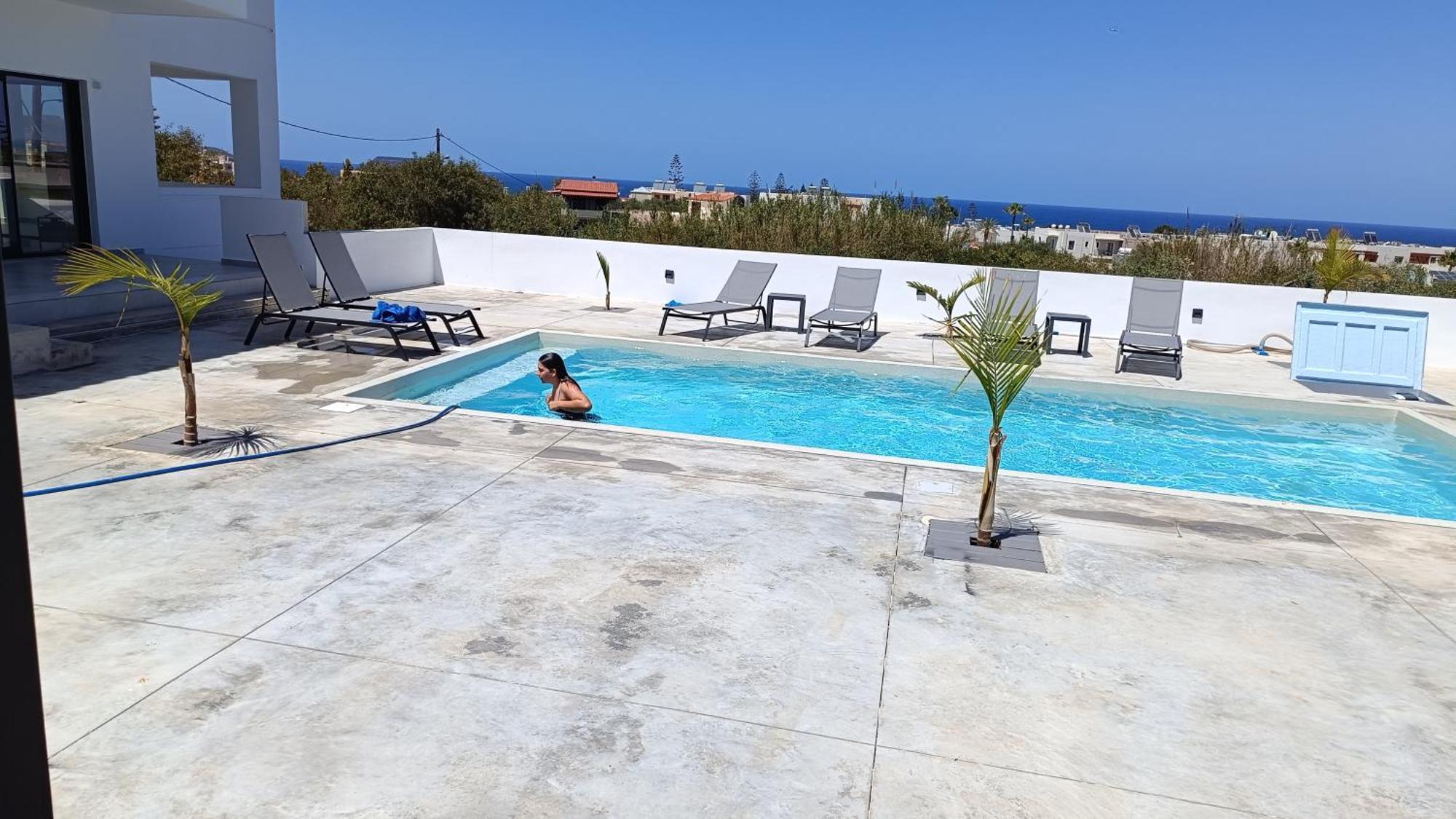 Montis Sea View Heated Pool Daratsos