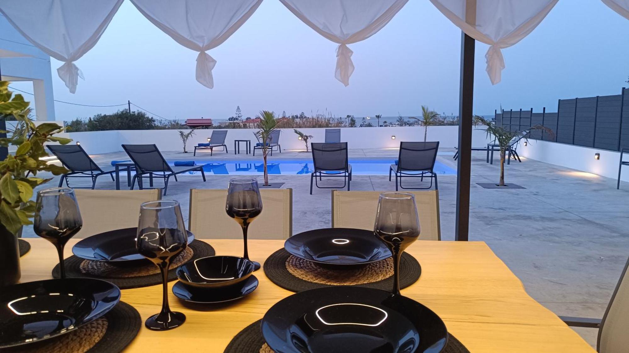 Montis Sea View Heated Pool * Daratsos