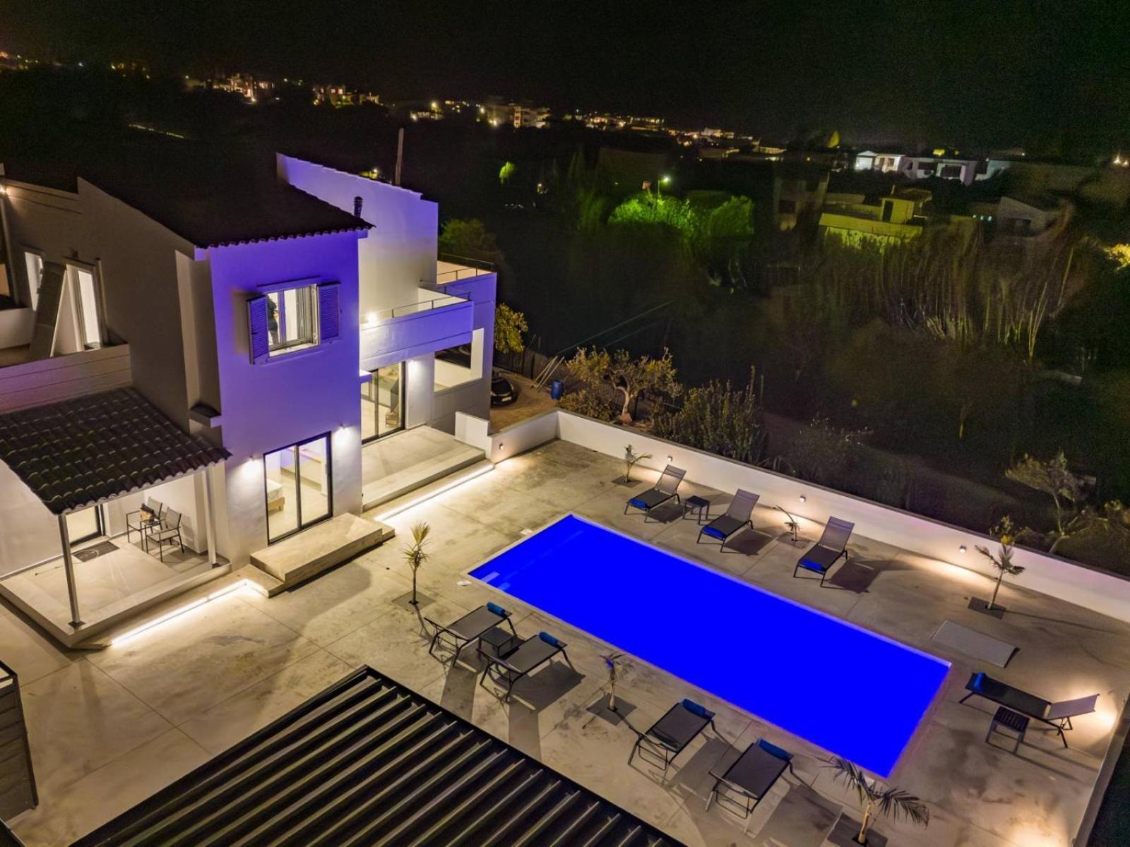 Montis Sea View Heated Pool Daratsos