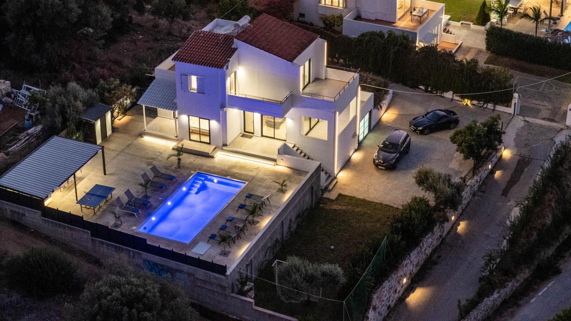 Montis Sea View Heated Pool Villa *