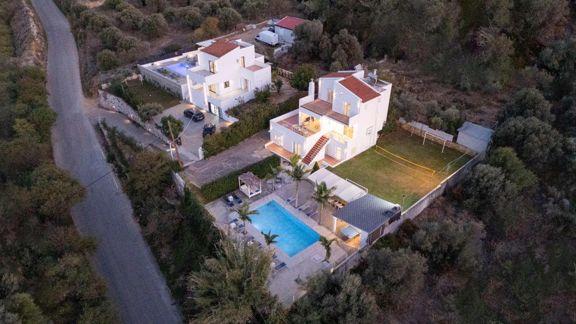Villa Montis Sea View Heated Pool Daratsos
